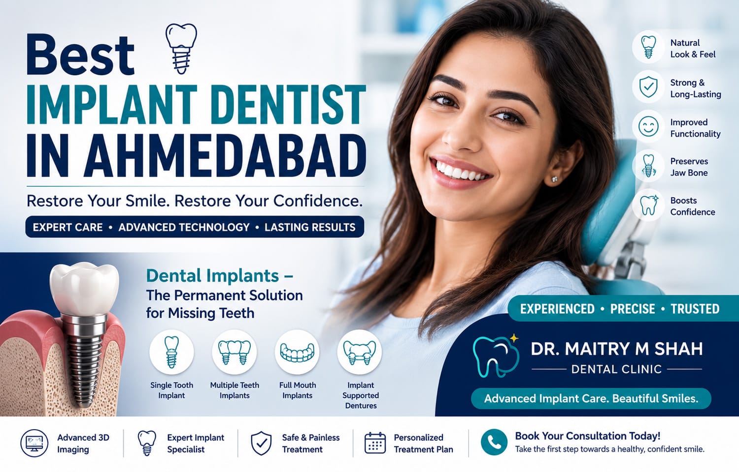 Best Implant Dentist in Ahmedabad